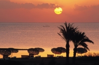 Rotes Meer, Sonnenuntergang, Familienreise Ägypten, urlaub mit kindern ägypten
