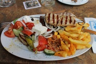 Griechenland Grillteller mediterrane Küche