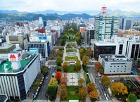 Japan, Sapporo, Sapporo Tower, Ausblick, japan hokkaido reisen