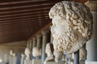 Museum, Büste, Athen