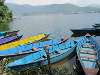 Nepal Pokhara Phewa-See