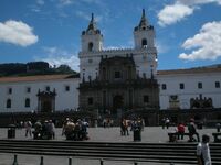Ecuador, Quito, Kolonialarchitektur, La Ronda, Lateinamerika, Djoser