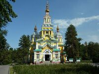 Almaty, Christi-Himmelfahrts-Kathedrale, Kasachstan