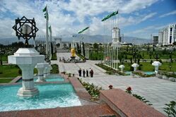 Aşgabat, Turkmenistan, Seidenstraße, reise seidenstraße