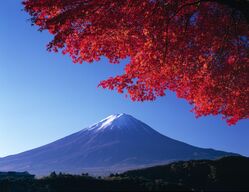 Japan, Fuji, Berg, Ausblick