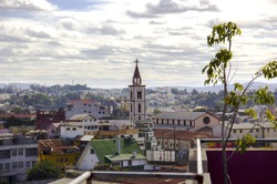 Antananarivo, Madagaskar, Aussicht, Stadt, Sommerreise