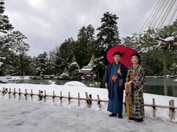 Kanazawa, Japan, Winter, Bewohner, Rundreise Japan