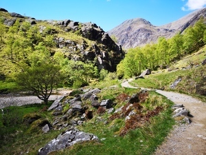 Glen Nevis, Schottland, Landschaft, Wanderweg