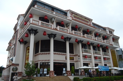 Vietnam, Hanoi, Hotel Espana, Außenansicht