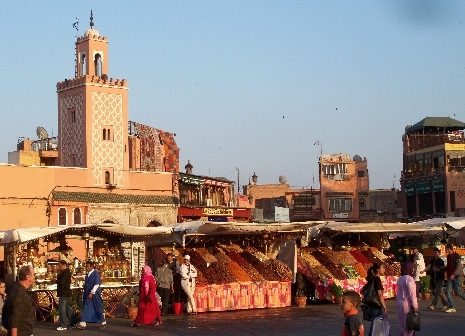 Djemaa el Fna, Marrakesch, Marokko, königsstädte marokko rundreise