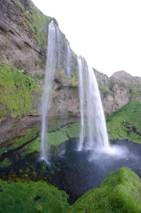 Der Seljalandsfoss Seljalandsfoss, Wasserfall, Island, Rundreise Island