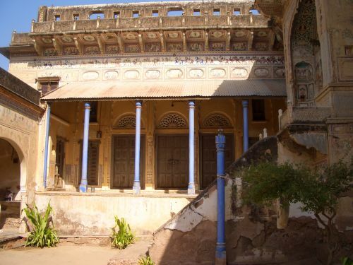 Indien Mandawa Haveli Kaufmannshaus