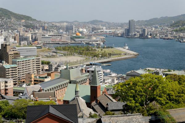 Nagasaki Nagasaki, Skyline, Japan, Meer, rundreise japan 3 wochen, Japan Rundreise 3 Wochen