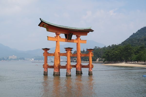 Miyajima Torii, Japan, japan rundreise 3 wochen mit kindern