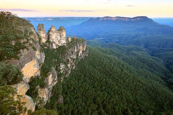 Blue Mountains, Felsen, Landschaft, Natur, Australien Rundreise