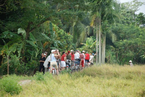 Südlich von Saigon an den Ausläufern des Mekongs beginnt unsere erste Fahrradetappe. Unterwegs mit dem Fahrrad