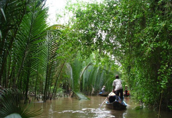 Vietnam Long Xuyen Nha Bang Bootstour
