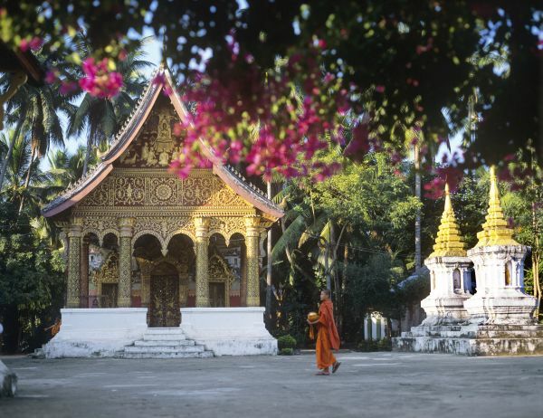 Tempel in Luang Prabang Tempel, Luang Prabang, Natur, Laos Reisen