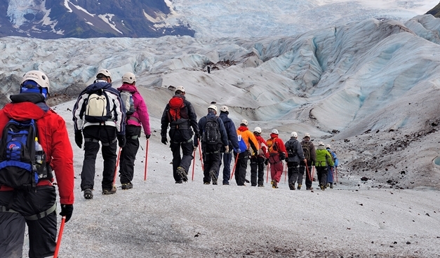 Der Vatnajökull Gletscher, Vatnajökull, Island, Island Reise, Island Rundreise