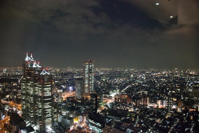 Japan Tokio bei Nacht