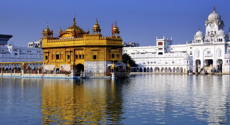 Der vergoldete Tempel von Amritsar Der vergoldete Tempel von Amritsar