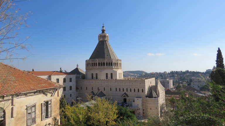 Die Verkündigungskirche in Nazareth Nazareth, Verkündigungskirche, Israel, Rundreise Israel