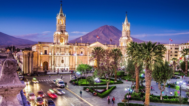 Arequipa und der Vulkan Misti Arequipa, Vulkan Misti, Peru, rundreise peru 2 wochen