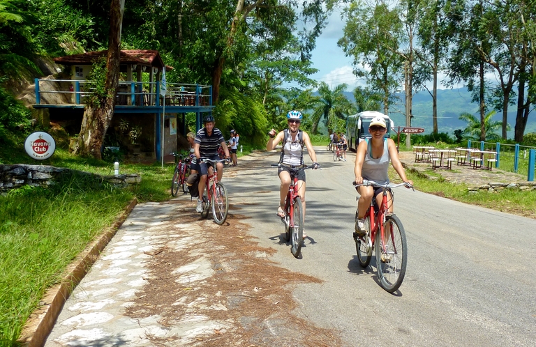 Gerne könnt ihr euer Wunschziel auch aktiv bei einer Fahrradtour erkunden. Fahrradtour, Fahrrad, Kuba
