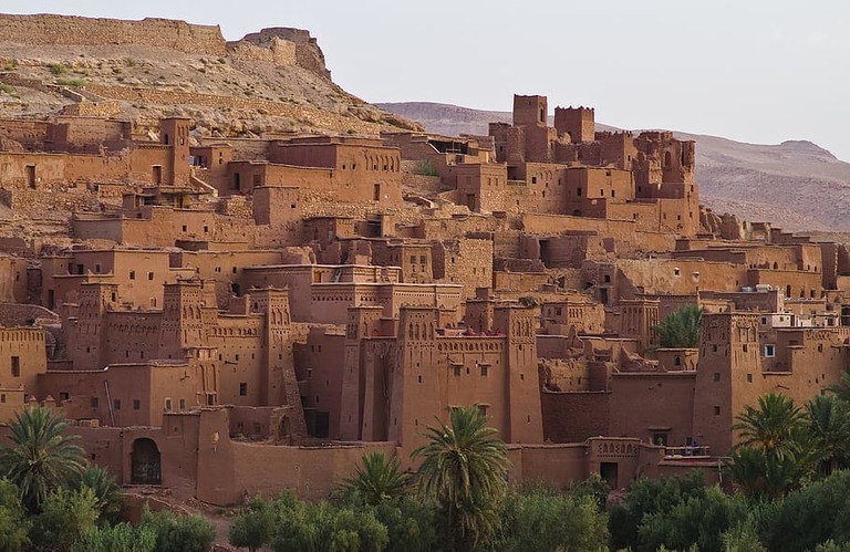 Aït Benhaddou Kasbahs, Landschaft Marokko, Djoser, Erlebnisreisen