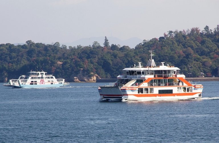 Boot in Hiroschima