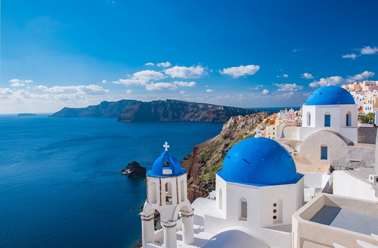 Santorini Griechenland Santorini Kirche