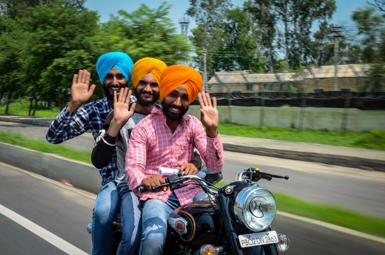 Indien Moped