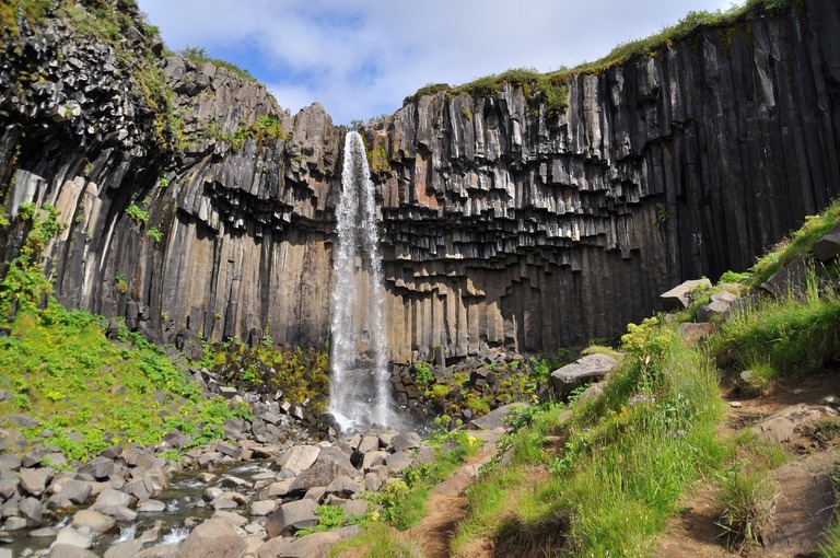 Natur, Svartifoss, Wasserfall, Island Reise, rundreise island mit kindern 14 tage