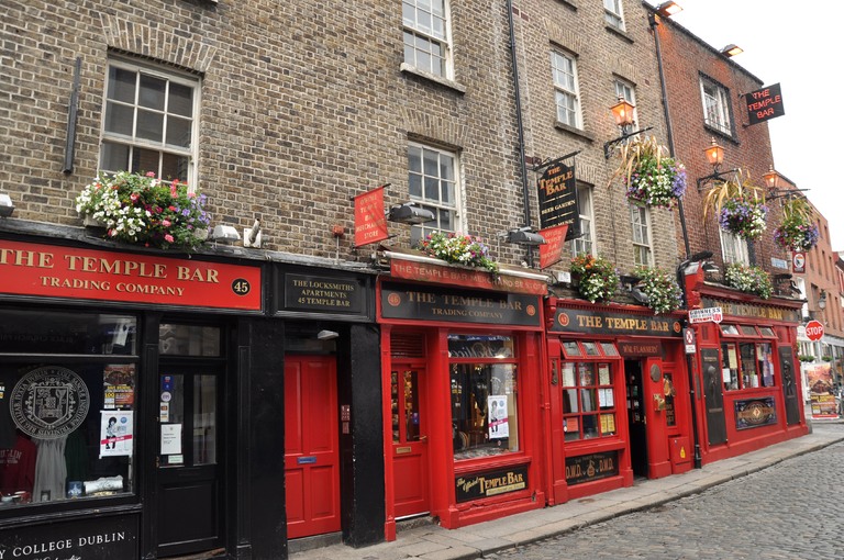 Temple Bar in Dublin Temple Bar, Dublin, Rundreise Irland, Wanderreise Irland