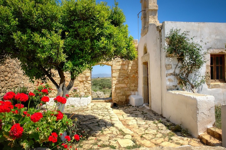 Kreta Griechenland Kreta Kapelle