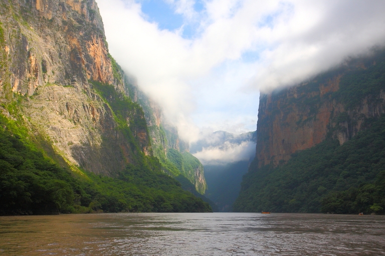 Cañon del Sumidero Cañon del Sumidero auf dem Weg von San Cristóbal nach Villahermosa