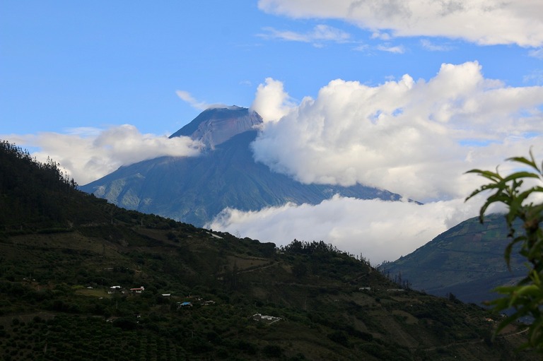 Tungurahua Tungurahua Vulkan in Ecuador