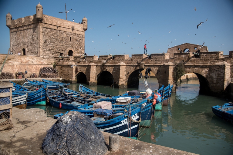 Die Küstenstadt Essaouira Essaouira, Marokko, Küste, Boote, marokko rundreise 21 tage