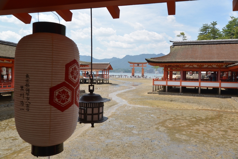 Japan Miyajima Torii Ebbe