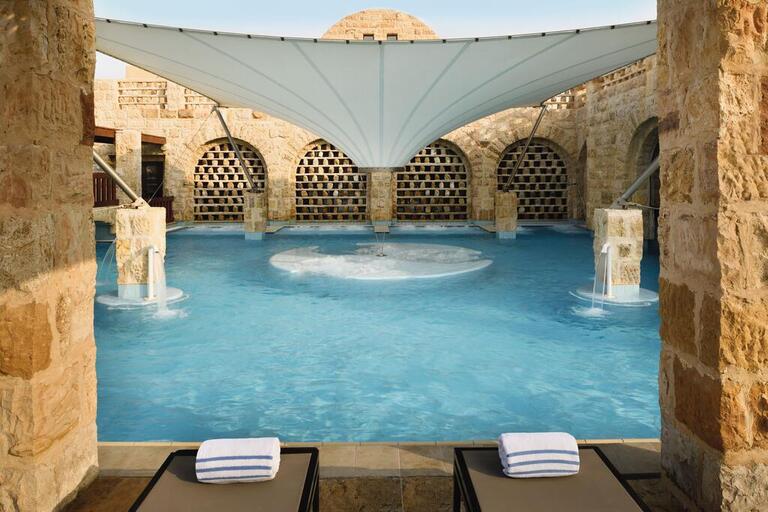 Wir übernachten in landeytypischen Mittelklassehotels Hotel, Jordanien, Totes Meer, Ausstattung, Unterkunft, Familienreise Jordanien