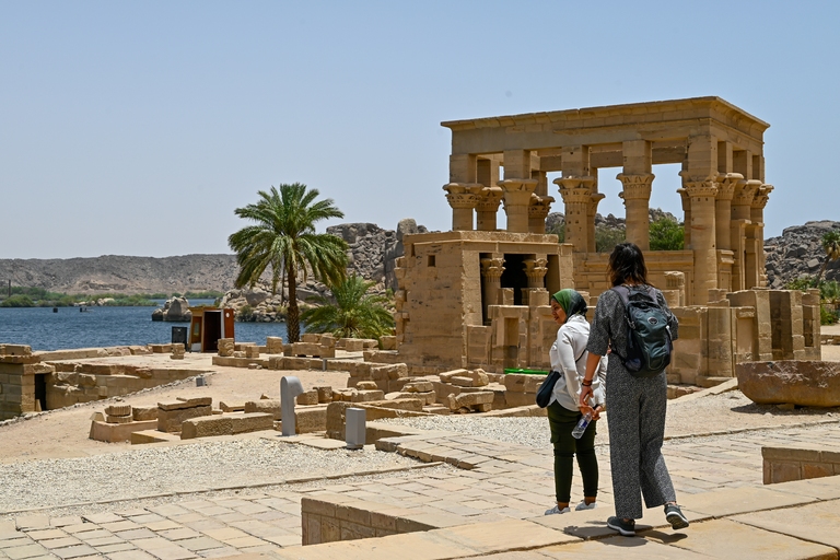 Philae Tempel Philae Tempel, Touristen, Guide