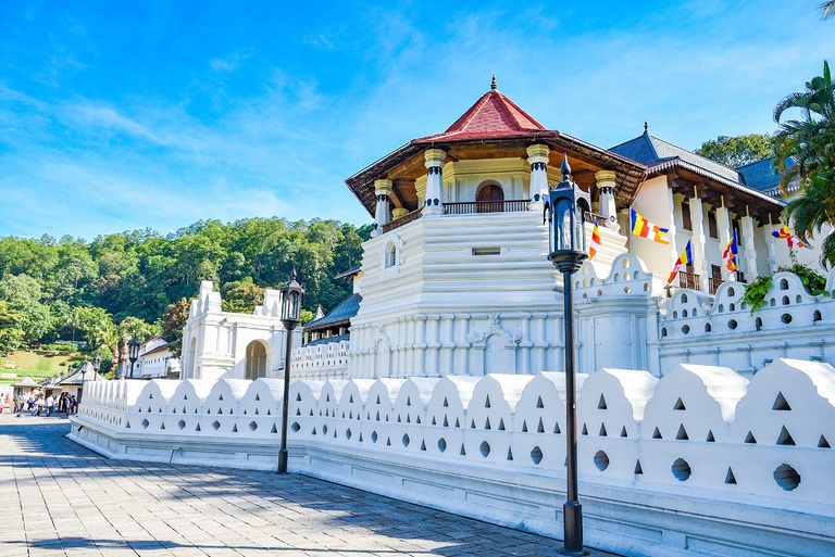 Zahntempel in Kandy Zahntempel, Kandy, Gebäude, Tempel, Sri Lanka