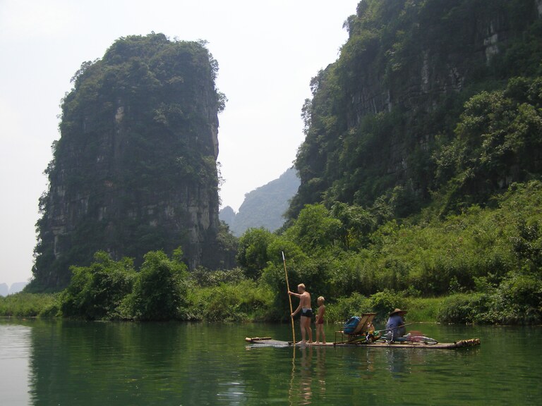 Yangshuo in China Yangshuo, China, Landschaft, Fluss, Rundreise China, Familienreise China