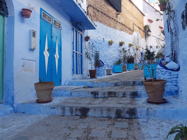 Chefchaouen, Straße, Marokko, marokko rundreise 21 tage