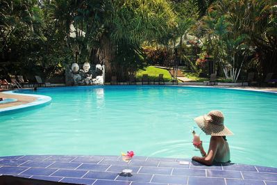 Viele Hotels verfügen über einen Swimmingpool