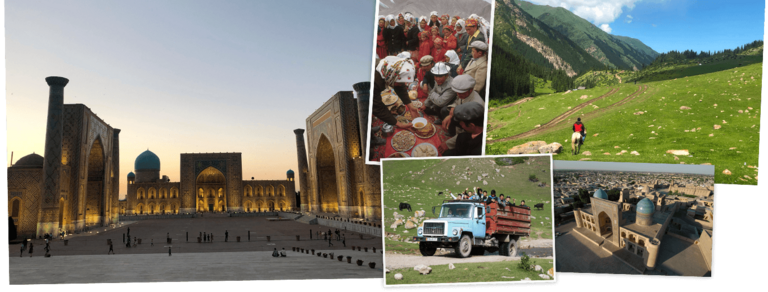 Übersicht Djoser Usbekistan Reisen