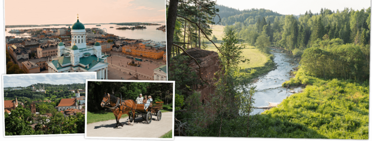 Übersicht Djoser Litauen, Lettland, Estland & Finnland Reisen