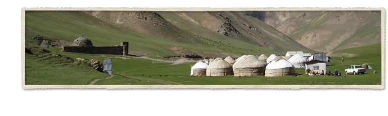 Übersicht Djoser Kirgistan Wanderreise Reisen